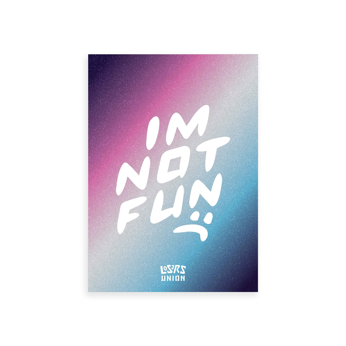 imnotfun Art Print
